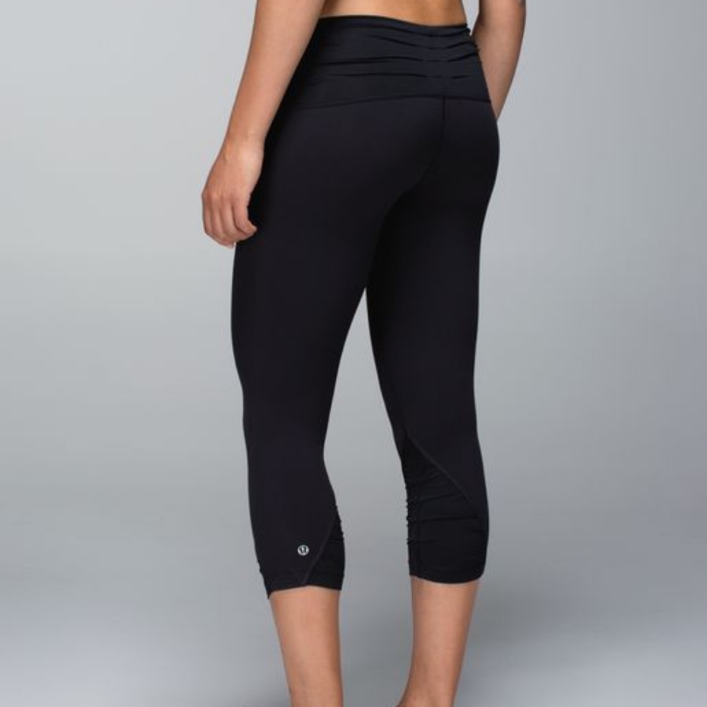 Lululemon Ruched Crop Legging